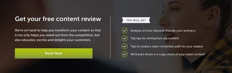 content review cta